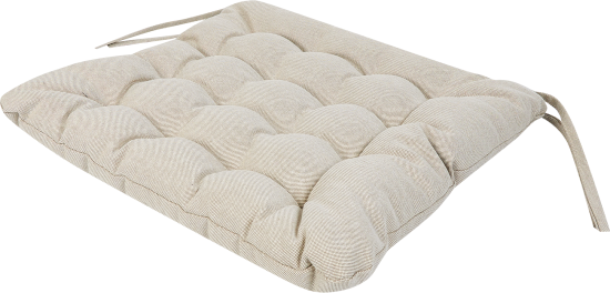 Сидушка Linen Way Elegan 38x38 см цвет бежевый