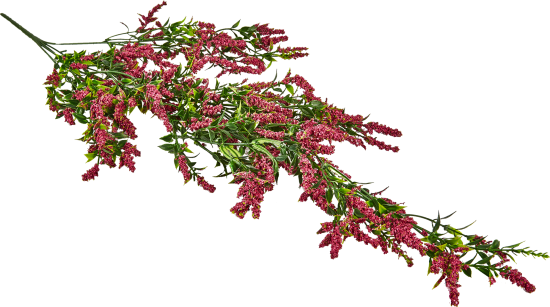 Искусственное растение С соцветиями 40x8 см цвет разноцветный ПВХ