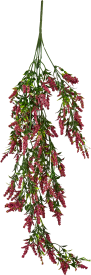 Искусственное растение С соцветиями 40x8 см цвет разноцветный ПВХ