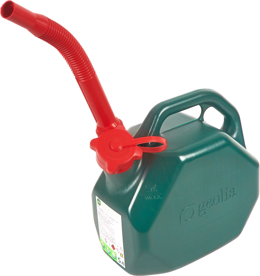 Канистра Geolia для ГСМ 5л цвет зеленый