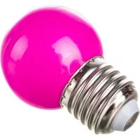 Декоративная светодиодная лампа Volpe LED-G45-1W/PURPLE/E27/FR/С