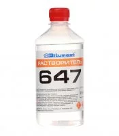 Растворитель 647 Bitumast 0,4 кг/0,5 л ГОСТ