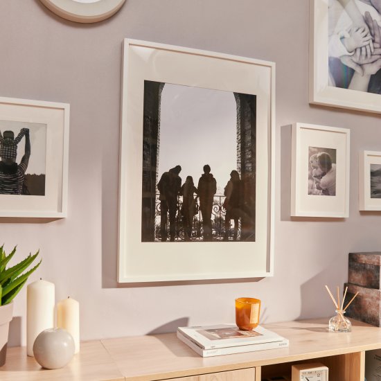 Рамка Inspire Milo 50x70 см цвет белый