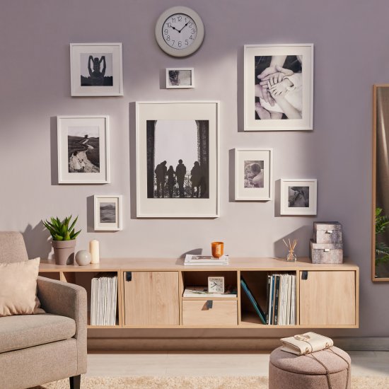 Рамка Inspire Milo 50x70 см цвет белый