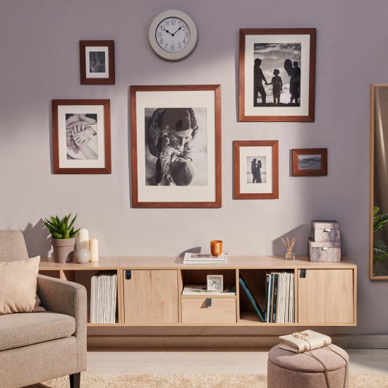 Рамка Inspire Ebro 30x40 см цвет темный дуб