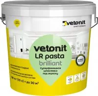 Шпаклёвка полимерная финишная Vetonit LR Паста Бриллиант 18 кг