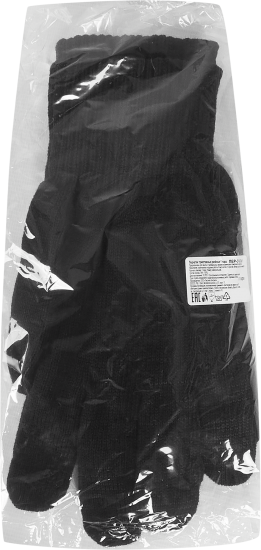 Перчатки акриловые двойные 10 класс размер 10/XL, утепленные