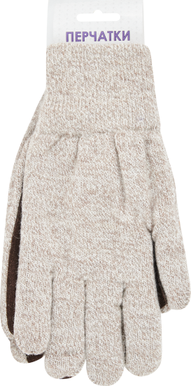 Перчатки полушерстяные П1780-2 размер 10/XL