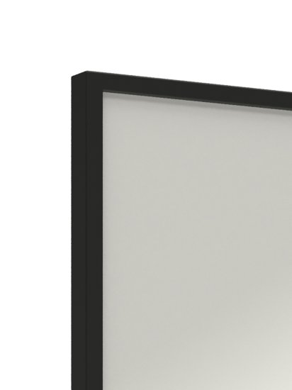 Зеркало декоративное Inspire Вега прямоугольное 50x70 см цвет черный