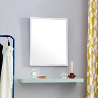 Зеркало декоративное Inspire Basic прямоугольное 40x50 см цвет белый