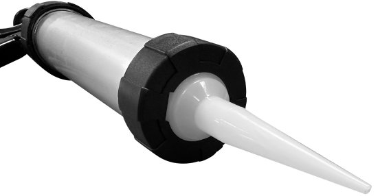 Пистолет для герметика закрытый Vertextools 9015 310 мл