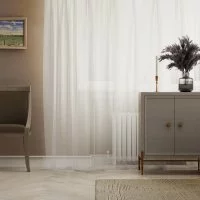 Тюль на ленте Inspire Daniel 300x280 см цвет экрю Cream 5