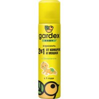 Аэрозоль от комаров и мошки для детей с 1 года Gardex Baby