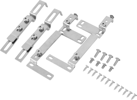Корзина с выдвижным механизмом Jet 76x41x13 см цвет хром