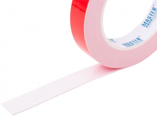Лента клейкая двусторонняя для внутренних работ 19 мм x 5 м