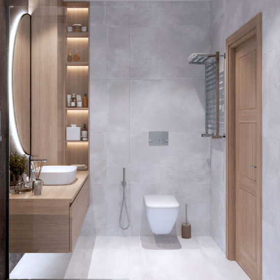 Керамогранит Incolor Lazio Matt 60x120x0.5 см 2.88 м² матовый цвет серый