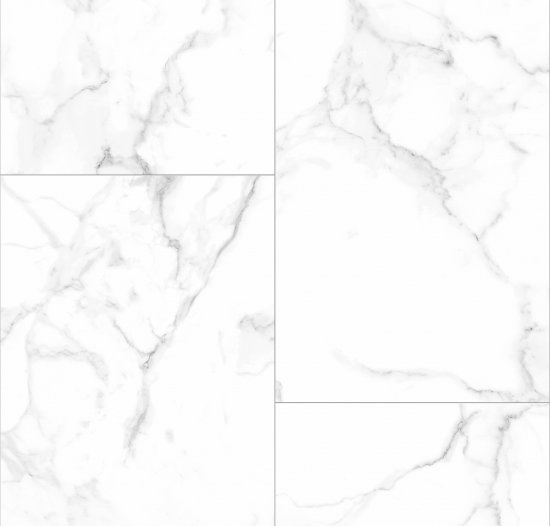 Комплект стеновых панелей ПВХ Artens Белый мрамор 2700x375x8 мм 2.03 м² 2 шт