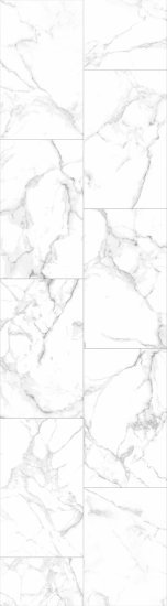 Комплект стеновых панелей ПВХ Artens Белый мрамор 2700x375x8 мм 2.03 м² 2 шт