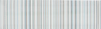 Декор настенный Kerama Marazzi Аккорд 8.5x28.5 см глянцевый цвет бело-зеленый