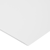 Стеновая панель ПВХ Белый глянец Artens 2700x375x5 мм 1.012 м²