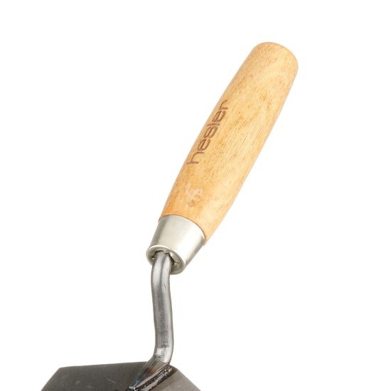 Кельма штукатура Hesler/Wenzo 160 мм с деревянной ручкой