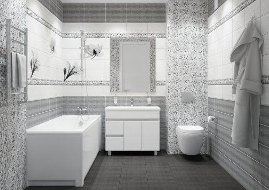 Стеновая панель ПВХ Artens Нимфея магнолия 2700x375x8 мм 1.012 м²