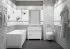 Стеновая панель ПВХ Artens Нимфея магнолия 2700x375x8 мм 1.012 м²