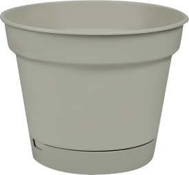 Горшок цветочный Idi Land Mint ø150 h11.3 см v1.2 л пластик серый