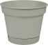 Горшок цветочный Idi Land Mint ø150 h11.3 см v1.2 л пластик серый
