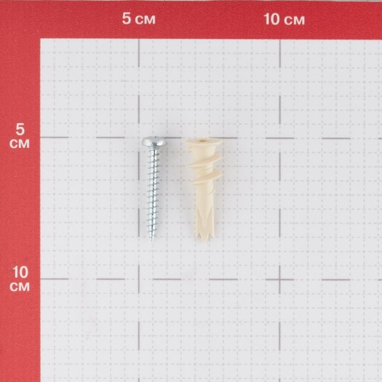 Дюбель для листовых материалов Hard-Fix PBA 4,5x35 мм нейлон с шурупом (100 шт.)
