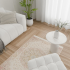 Ковер полиэстер Anisa 100x150 см цвет кремовый