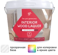 Лак для мебели акриловый Parade Interior Wood Laquer цвет прозрачный матовый 9 л