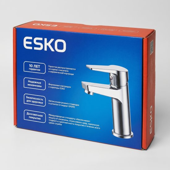 Смеситель для раковины Esko Marburg MB26 однорычажный цвет хром