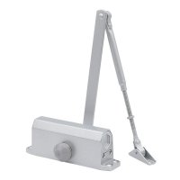 Доводчик дверной Corsa Deco (15-25 кг) серебро