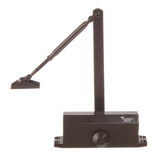 Доводчик дверной Corsa Deco (25-45 кг) коричневый