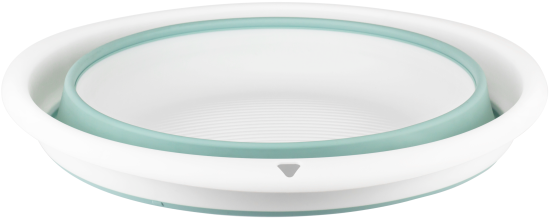 Таз складной Idea Флекс круглый 10 л полипропилен цвет тиффани