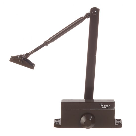 Доводчик дверной Corsa Deco (40-60 кг) коричневый