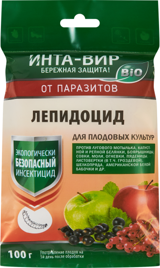 Инсектицид Био Лепидоцид инта вир 100 гр