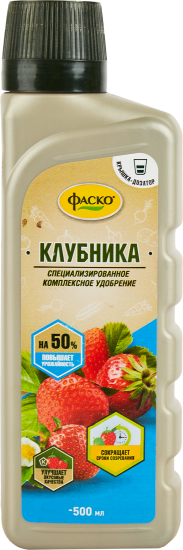 Удобрение ЖКУ Фаско органомин для клубники 500 мл