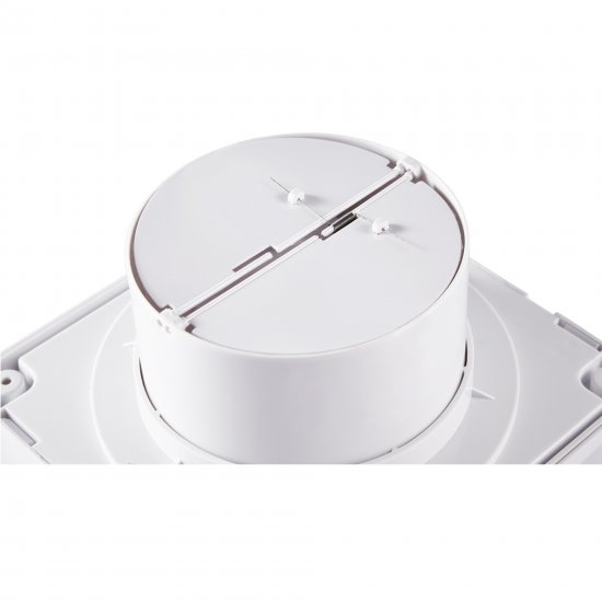 Вентилятор осевой вытяжной Ballu BAF-FW-120 D120 мм 33 дБ 190 м3/ч обратный клапан цвет белый