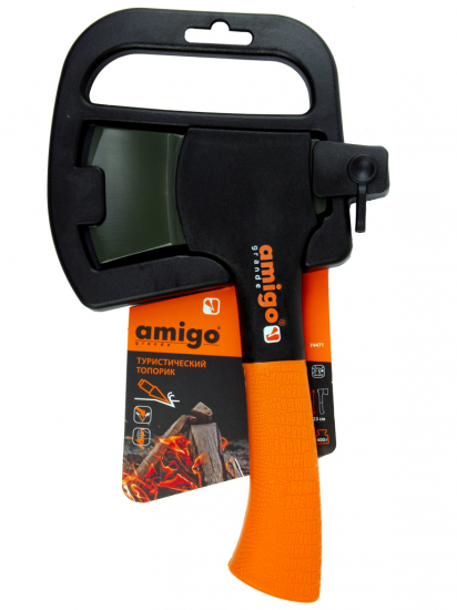 Топор Amigo 74471 0.4 кг рукоятка композитный 18 см