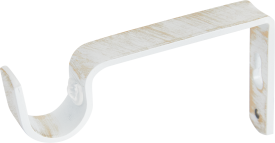 Держатель однорядный Inspire сталь цвет белый классик D20 см