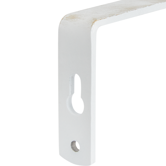 Держатель однорядный Inspire сталь цвет белый классик D20 см