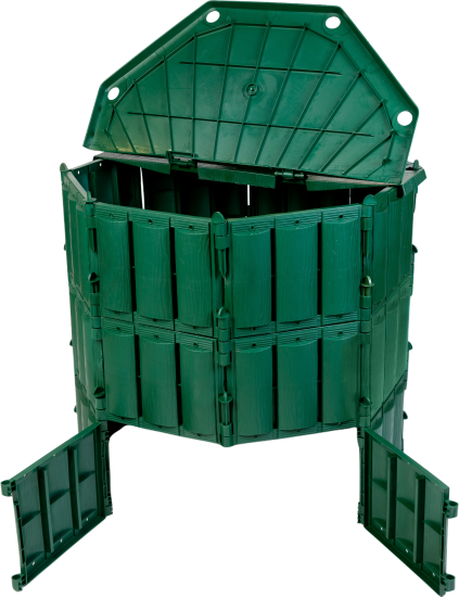 Компостер Geolia 600 л с крышкой без дна