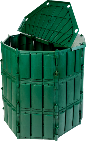 Компостер Geolia 600 л с крышкой без дна