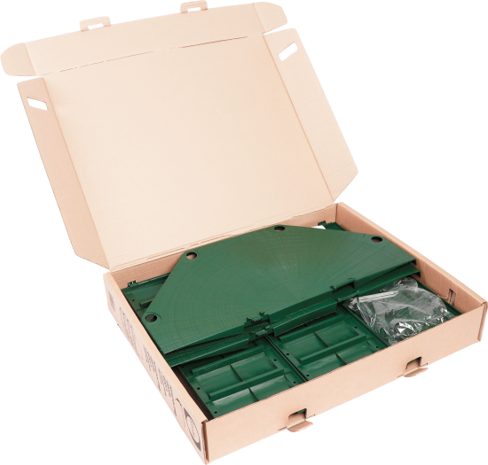 Компостер Geolia 600 л с крышкой без дна