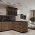 Фасад для кухонного ящика Токио 79.7x25.3 см Delinia ID ЛДСП цвет коричневый