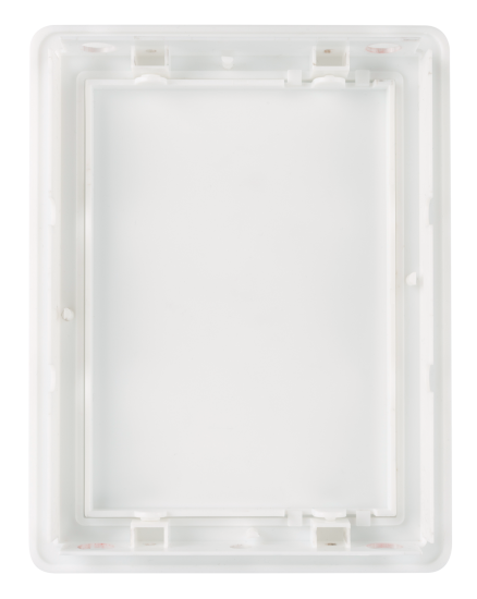 Люк ревизионный нажимной Equation пластик цвет белый 15x20 см