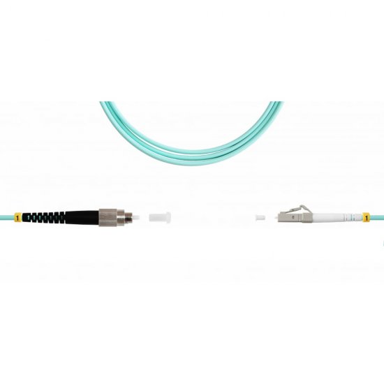 Симплексный оптический патч-корд TopLan PC-TOP-OM3-FC/P-LC/P-15