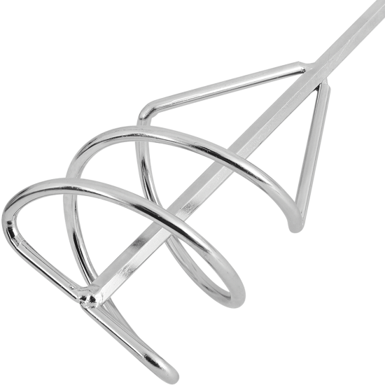 Насадка миксер для красок и смесей 3852 80x450 мм, оцинкованная сталь